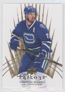 2014-15 Upper Deck Trilogy Daniel Sedin #58 HOF