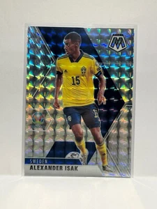 2021 Panini Mosaic Uefa Euro Alexander Isak #174 Silver Mosaic Prizm - Foto 1 di 2