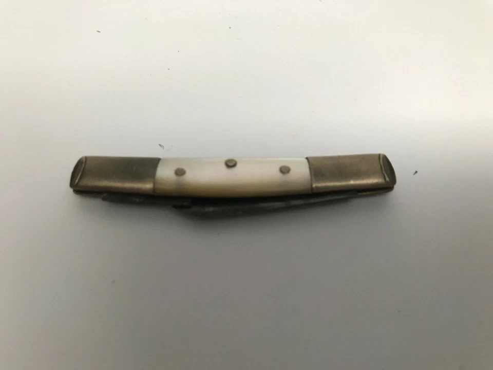 Faca WM Parker Early Pearl cabo lâmina danificada - Imagem 1 de 4