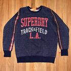 Womens Superdry Red White Blue Sequin Sweatshirt Size XS/S NWT Track and Field