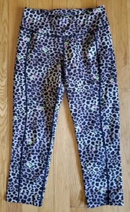 Betsey Johnson Leopard Cheetah Print Leggings Size Small - Picture 1 of 6