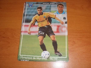 FOOTBALL  CARTE   POSTALE  MARTIAL  ROBIN   OLYMPIQUE  MARSEILLE 1998/99 - Foto 1 di 1