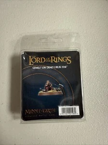 GIMLI ON DEAD URUK-HAI NUOVO BLISTER IL SIGNORE DEGLI ANELLI LO HOBBIT METALLO LOTR - Foto 1 di 2