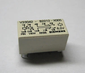 1 Stück Siemens V23042-B2212-X005 Relais bistabil 8,5V RI=330 Ohm (M3803) - Picture 1 of 5