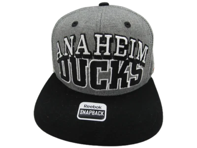 Nuevo Anaheim Ducks Para Hombres Talla OSFA Snapback Ala Plana Sombrero Reebok $26 Foto 1 de 4