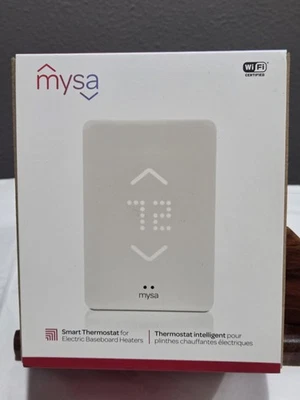Mysa Smart Thermostat for Electric Baseboard Heaters V2 - White (MYSA BB V2-0) - Image 1 of 4