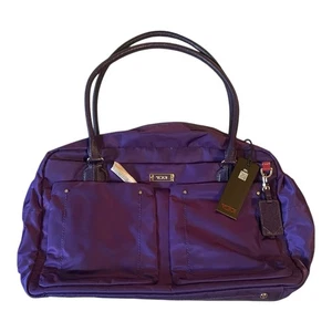 Borsa da viaggio Tumi Voyageur Cortina imbarco viola reale - mai usata - 0481703PS - Foto 1 di 3