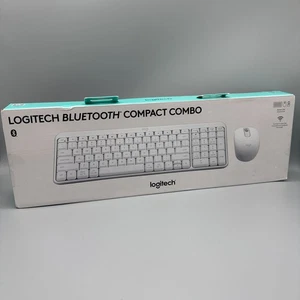 Brand New Logitech Bluetooth Compact Combo – White (920-013508) - Picture 1 of 9