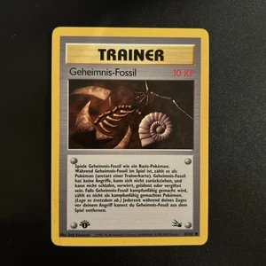 Pokémon Trainer Karte • Geheimnis - Fossil • Fossil Set • deutsch • 1 Edition - Bild 1 von 2