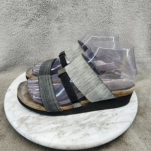 Naot Damenschuhe Größe 7 Brenda grau Slipper Plateau-Absatz Sandalen * guter Zustand * - Bild 1 von 13