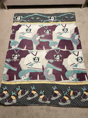 Edredón de colección años 90 Disney ANAHEIM MIGHTY DUCKS tamaño doble ropa de cama NHL Foto 1 de 4
