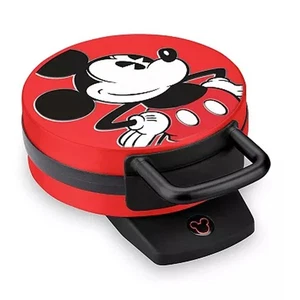 Disney's Mickey Mouse Waffle Maker Creates a 7-in. Mickey Mouse Round Waffle  - Picture 1 of 5