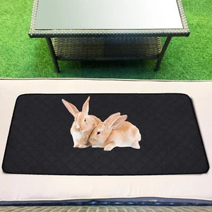 Guinea Pig Cage Liner Odor Controlling Absorbent Waterproof Pee Pads - Picture 1 of 10
