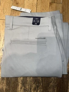 J Crew 484 Slim Fit Tech Pants - Men's 32x30 ~ $98.00 AW005 Moon Grey - Picture 1 of 1