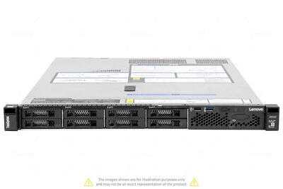LENOVO SR530 8SFF 1x Xeon Gold 5122 32GB RAM 2x 240GB M.2 - Image 1 of 4