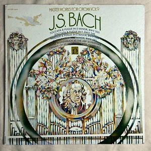 BACH Master Works For Organ Vol 9 1971 Vinyl LP Nonesuch H-71252 - VG - Picture 1 of 4