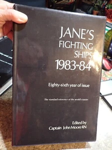 Jane's Fighting Ships 1983-84 Eighty Sixth Edition HCDJ hardcover - Picture 1 of 9
