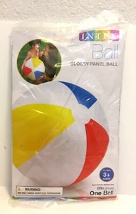 Bola de 6 paneles Intex BEACH BALL 20 in. Piscina, conciertos, bailes escolares inflables - Imagen 1 de 5