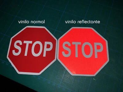 AUFKLEBER JOSELUIS STOP-Schild Aus Aluminium In Achteckiger Form. (Dicke 3Mm)