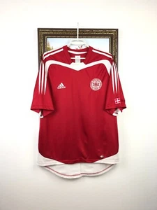 Denmark Home football shirt 2004 Soccer Adidas Jersey Mens Trikot National Sz L - Picture 1 of 16