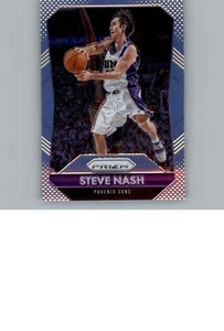 STEVE NASH 2015-16 Prizm Silver Refractor Mavericks Phoenix Suns HOF 🔥 QTY - Picture 1 of 1