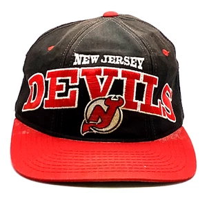 De colección New Jersey Devils Starter Tri Power Snapback Gorra Gorra Ajustable NHL - Imagen 1 de 8