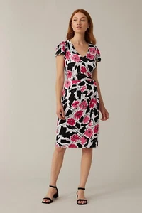 NEW JOSEPH RIBKOFF Floral Sheath Stretch Dress Style 221231 Women Size 8 NWOT - Picture 1 of 9