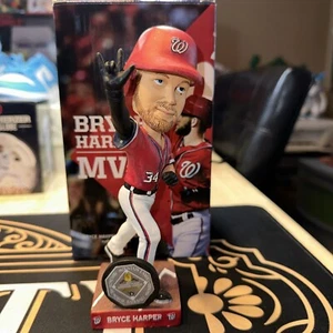 2016 Washington Nationals BRYCE HARPER MVP Bobblehead Stadium SGA Phillies - Picture 1 of 12