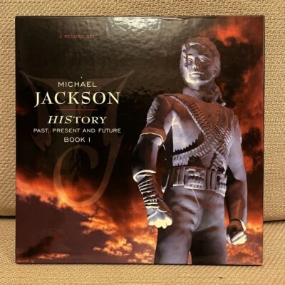 Michael Jackson / HISTORY US 1995 3LP Vinyl BOX Past, Present And Future Book I - Image 1 of 4