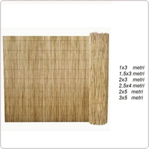 canniccio recinzione frangivista bamboo arella parasole copertura ombreggiante - Foto 1 di 2
