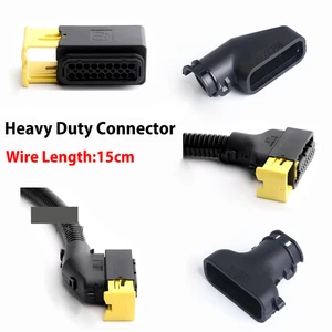 18P Heavy Duty Waterproof Connector New Energy Wiring Harness Socket 1-1563759-1 - Picture 1 of 13