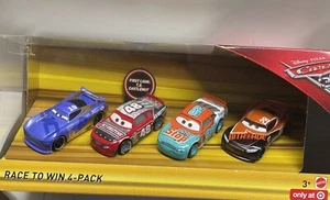 2016 DISNEY PIXAR CARS 3 ZIELE EXKLUSIV "RENNEN UM ZU GEWINNEN 4ER-PACK" - Bild 1 von 5