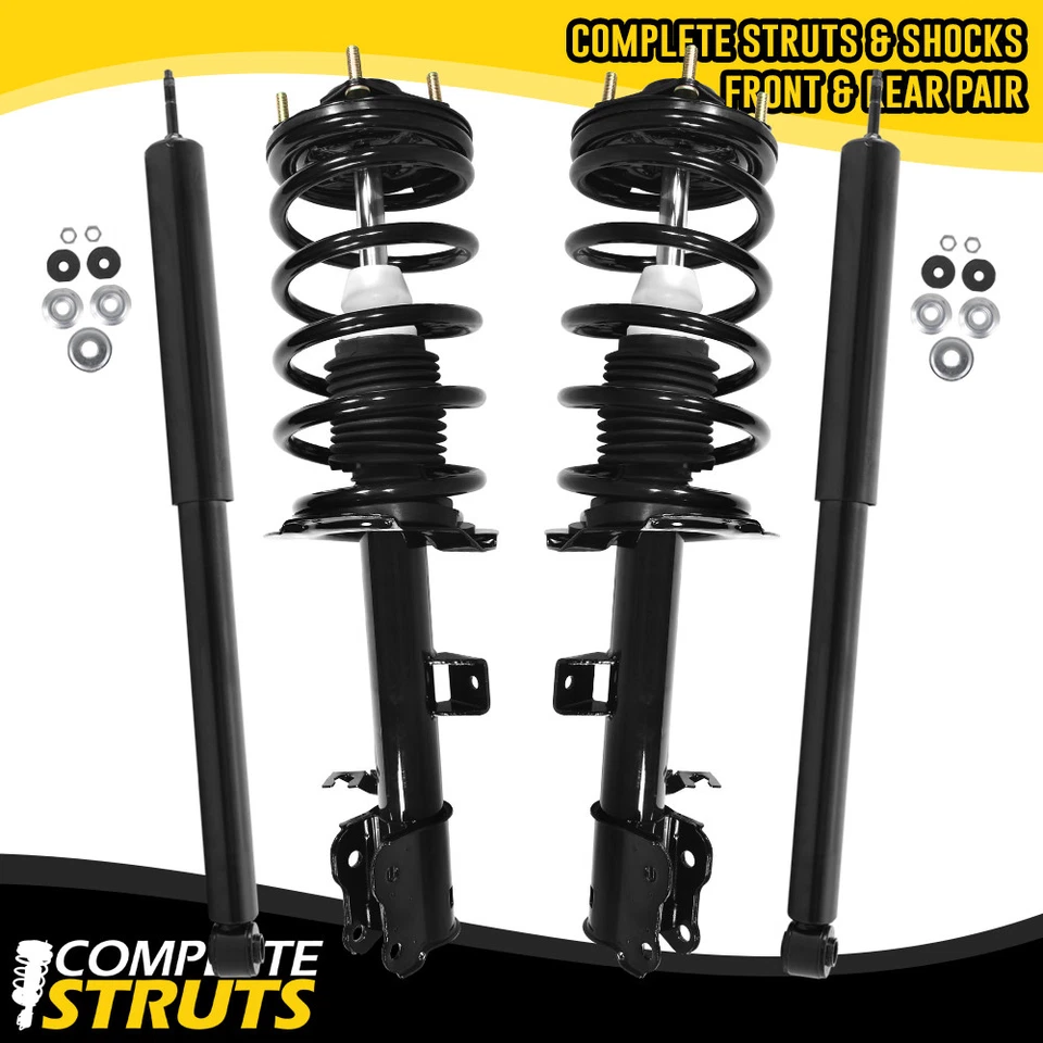 2008-2012 Ford Escape Quick Complete Struts / Shocks & Coil Springs w/ Mounts x4 - Image 1 of 1