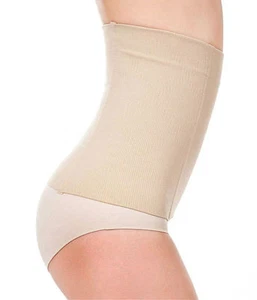 Seamless Waist Slimming Cincher Tummy Tuck Belt Control Body Shaper Magic Girdle - Picture 1 of 9