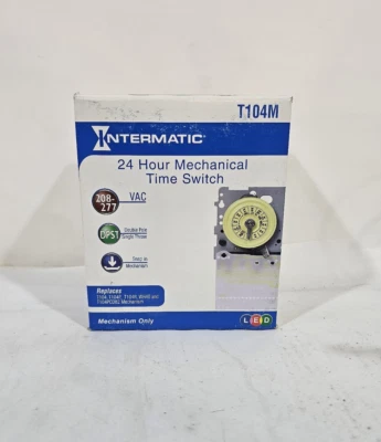 Mecanismo temporizador de marcación de 24 horas Intermatic T104m nuevo en caja Foto 1 de 4