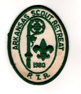 Arkansas Scout Retreat 1980, Catholic Scout Retreat Patch - Picture 1 of 1