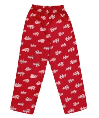 Calça pijama estampada NCAA infantil juvenil Indiana Hoosiers Bloomington nova com etiquetas - Imagem 1 de 2