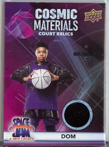Space Jam A New Legacy Cosmic Materials Court Relics Card #CMR-DO Dom - Picture 1 of 2