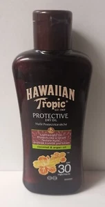 Hawaiian Tropic SPF 30 Protective Dry Sun Oil 100ml Travel - Picture 1 of 2