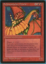 Shivan Dragon (BB) Revised (GERMAN) MINT Red Rare MTG CARD (ID# 104657) ABUGames