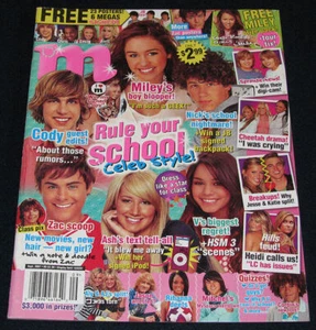 M Magazin Sept 2007 Jonas Brothers High School Musical Miley Chris Cody Linley - Bild 1 von 3