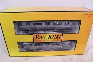MTH Rail King 30-2373-1 MTA R-12 4-Car Subway Set w/Proto-Sound 2.0 - Picture 1 of 15