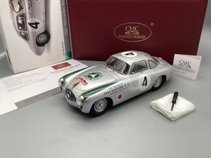 Maquetas de coches 1:18 CMC Mercedes Benz 300SL Carrera Panamericana 1952 #4 con embalaje original - Imagen 1 de 10