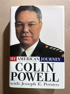 MY AMERICAN JOURNEY by Colin Powell  1995 SIGNED hardcover HCDJ - Foto 1 di 6
