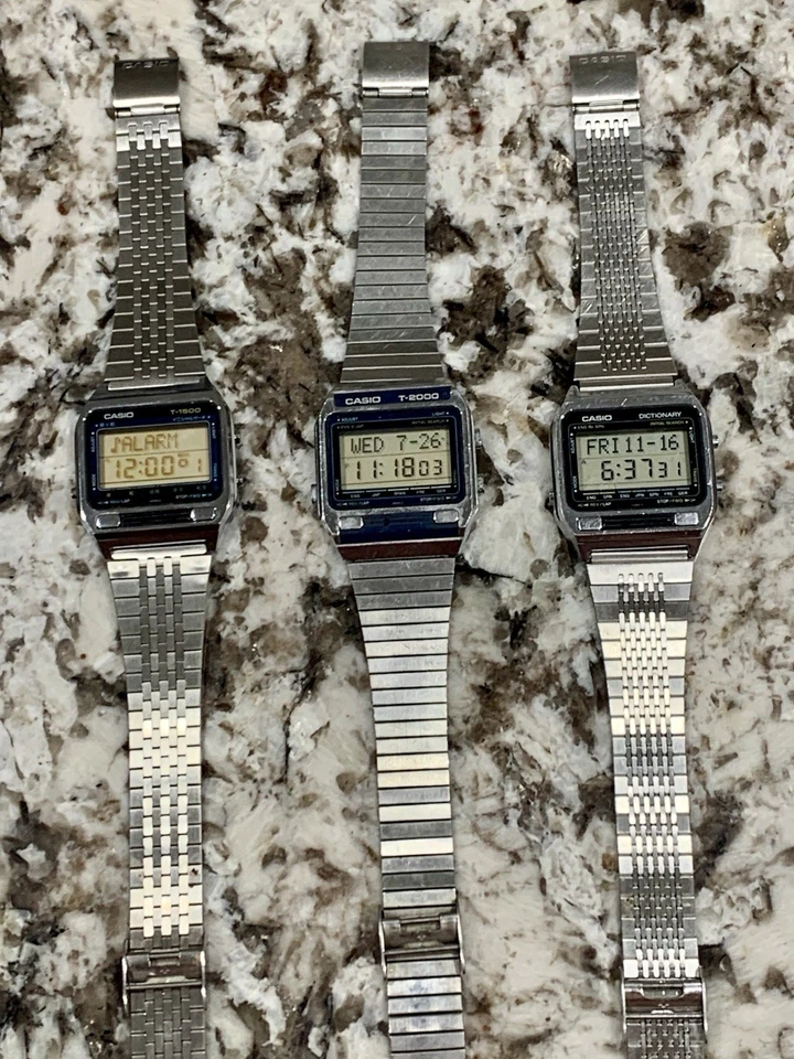 Lote 3x Casio... Casio T-1500 Casio T-2000 Casio TE-2500 Raro De Colección Lote Sin Probar Foto 1 de 4