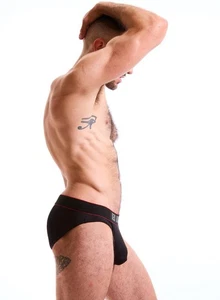 Men’s N2N MS72 Micro Phantom Brief - Medium Black New With Tags *Sold Out* - Picture 1 of 4