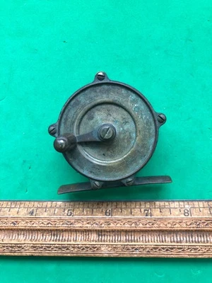 粗糙 HL Leonard 古董飞钓卷轴 BI 金属 — 第 1/4 张图片