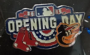 Boston Red Sox 2016 Opening Day RED SOX vs. ORIOLES Lapel Pin - Picture 1 of 1