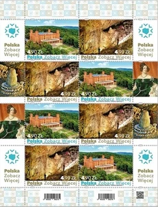 Polen 2025. Polen - Siehe mehr. Architektur. Kleinbogen. MNH - Bild 1 von 1