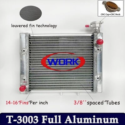 2 row Radiator For 2006-2014 Can-Am Can Am Outlander Max 500/650/800R EFI 2007 - Image 1 of 4